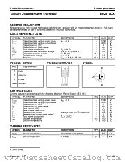 BU2515DX datasheet pdf Philips