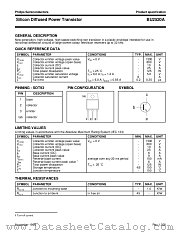 BU2520A datasheet pdf Philips