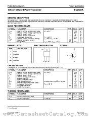 BU2522A datasheet pdf Philips