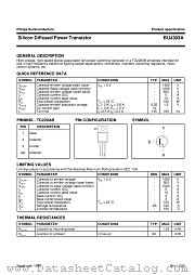 BUJ303A datasheet pdf Philips