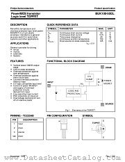 BUK100-50GL datasheet pdf Philips