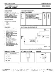 BUK102-50GL datasheet pdf Philips