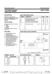 BUK117-50DL datasheet pdf Philips