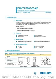 BUK7107-55AIE datasheet pdf Philips