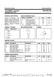 BUK7505-30A datasheet pdf Philips