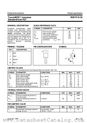 BUK7510-30 datasheet pdf Philips