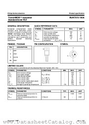 BUK7515-100A datasheet pdf Philips