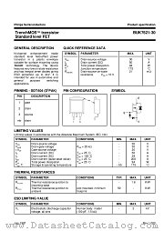 BUK7621-30 datasheet pdf Philips