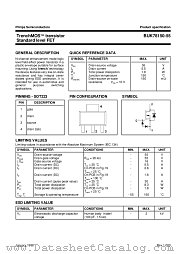BUK78150-55 datasheet pdf Philips