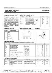 BUK7830-30 datasheet pdf Philips