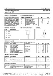 BUK9506-30 datasheet pdf Philips