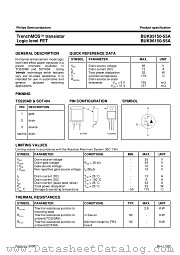 BUK95150-55A datasheet pdf Philips