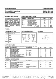 BUK96180-100A datasheet pdf Philips