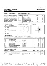 BUK9605-30A datasheet pdf Philips