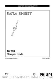 BY278/20 datasheet pdf Philips