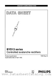 BYD13J datasheet pdf Philips