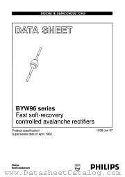 BYW96D datasheet pdf Philips