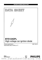 BYX134GPL datasheet pdf Philips