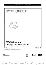 BZX585-B75 datasheet pdf Philips