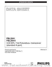 FBL2041 datasheet pdf Philips