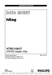 HTRC11001T datasheet pdf Philips