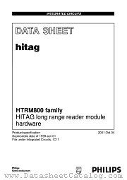 HTRM800/EED datasheet pdf Philips