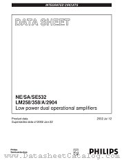 SA532 datasheet pdf Philips