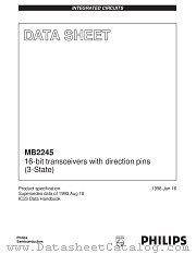 MB2245 datasheet pdf Philips