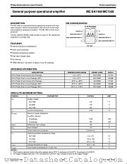 SA1458N datasheet pdf Philips