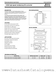 MC3410CF datasheet pdf Philips