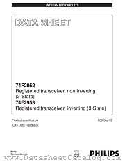 74F2953 datasheet pdf Philips