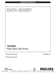 N74F5300N datasheet pdf Philips