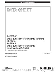 74F655A datasheet pdf Philips