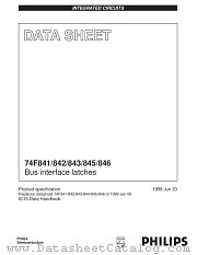 N74F841D datasheet pdf Philips
