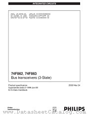 N74F863D datasheet pdf Philips