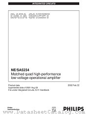 SA5234 datasheet pdf Philips