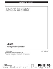 NE527 datasheet pdf Philips