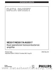 NE5517N datasheet pdf Philips