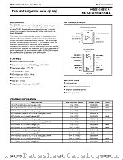 NE5534D datasheet pdf Philips