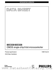 80C52 datasheet pdf Philips