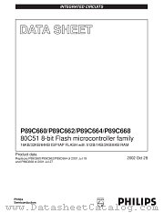 P89C668 datasheet pdf Philips