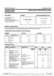 PBYR1540CTX datasheet pdf Philips
