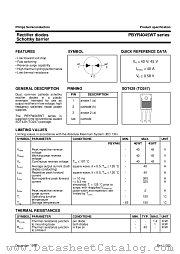 PBYR4045WT datasheet pdf Philips
