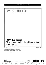 PCA1462U/10/F2 datasheet pdf Philips