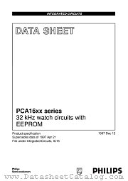 PCA1602T/F2 datasheet pdf Philips