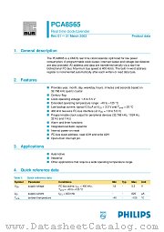 PCA8565TS datasheet pdf Philips