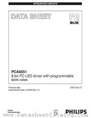 PCA9551 datasheet pdf Philips