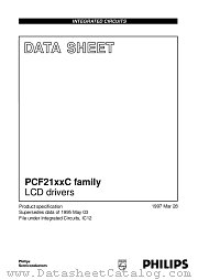 PCF2100CP datasheet pdf Philips