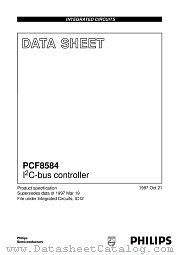 PCF8584 datasheet pdf Philips