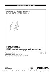PDTA124EE datasheet pdf Philips